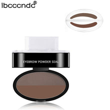 Load image into Gallery viewer, Double Color Eyebrow Powder Seal Waterproof Eyebrow