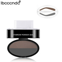 Load image into Gallery viewer, Double Color Eyebrow Powder Seal Waterproof Eyebrow
