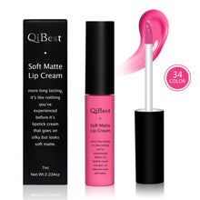 Load image into Gallery viewer, 34 colors matt lip gloss non fade water proof lip gloss
